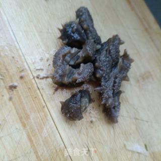 海参炒冬瓜的做法步调：2