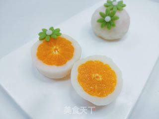 山药橘子糕的做法步调：1