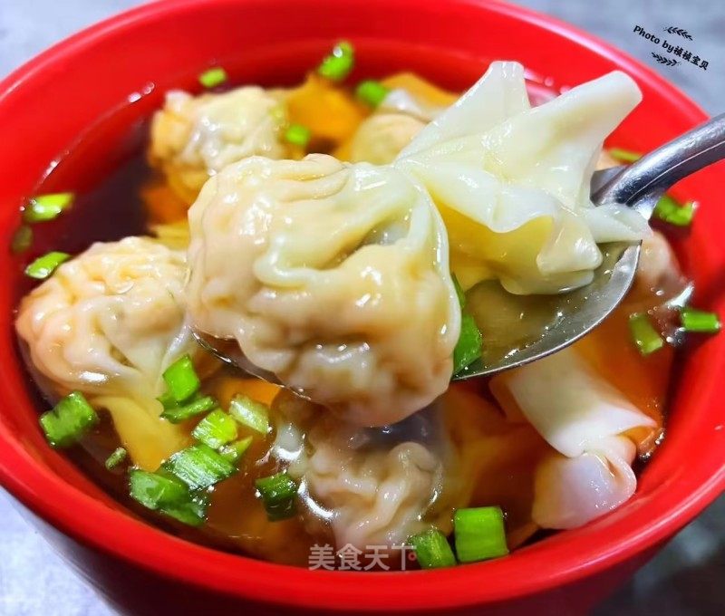 陈肉京彩云吞的做法