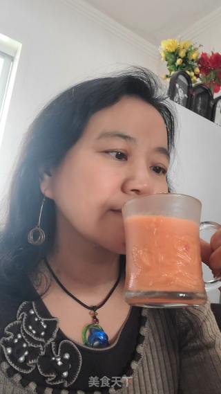 番茄橘子汁的做法步调：10