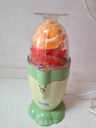 番茄橘子汁的做法步调：5