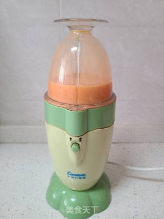 番茄橘子汁的做法步调：7