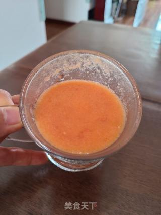 番茄橘子汁的做法步调：9
