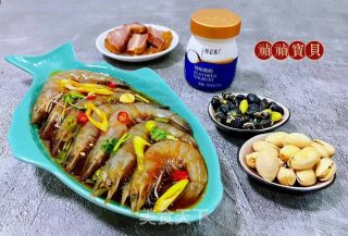 死腌活海虾的做法步调：13