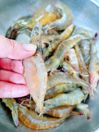 死腌活海虾的做法步调：4
