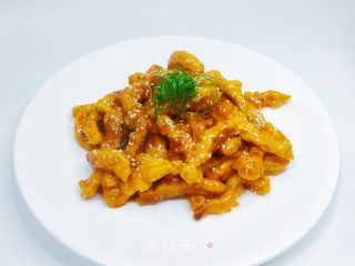 糖醋里脊的做法步调：11