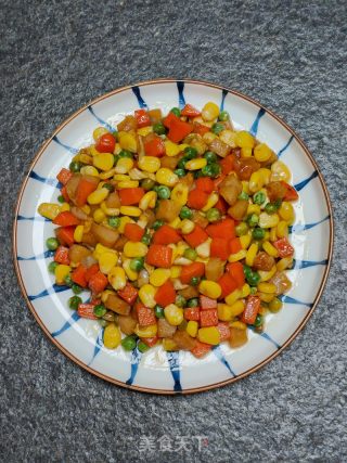 炒三丁的做法步调：12