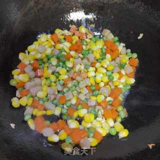 炒三丁的做法步调：9