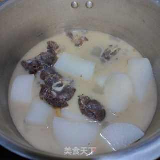 牛排骨萝卜汤的做法步调：12