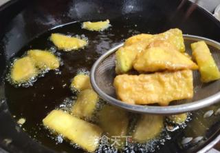 喷鼻酥炸茄子的做法步调：5