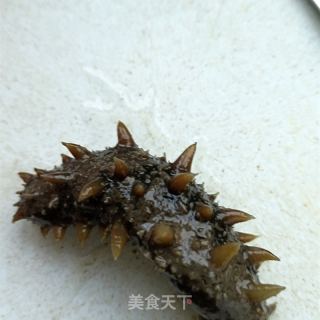 绿芽菜炒海参的做法步调：7