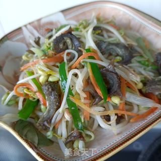 绿芽菜炒海参的做法步调：17