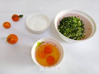 没有擀里没有擀里，简朴又好吃的韭菜鸡蛋饼的做法步调：3