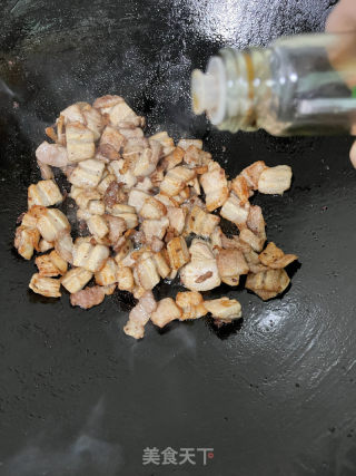 酱油炒五花肉的做法步调：4