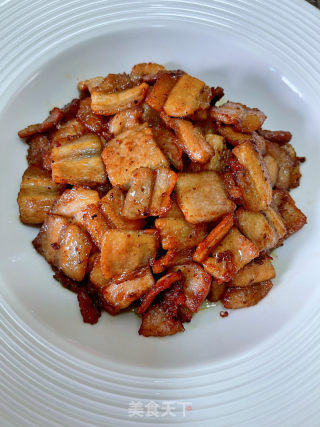 酱油炒五花肉的做法步调：9