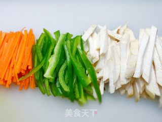 素炒杏鲍菇的做法步调：2