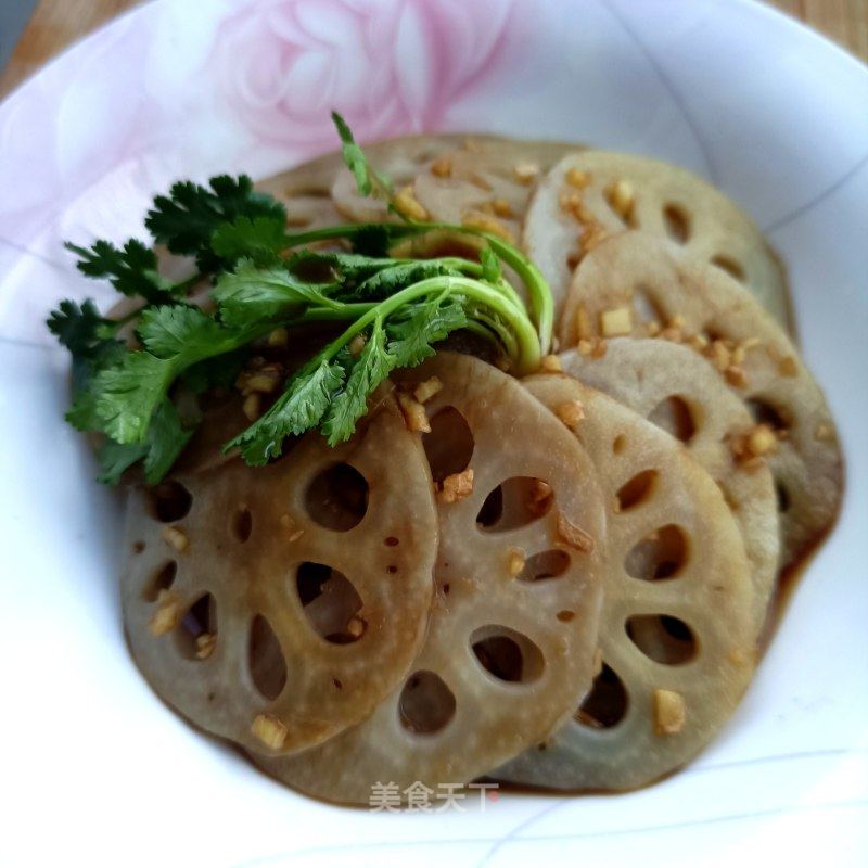 姜终陈醋藕的做法