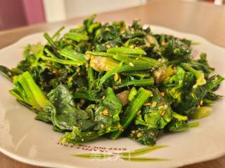 芝麻盐拌菠菜的做法步调：8