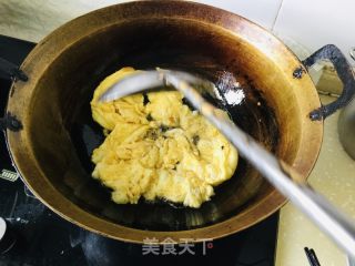 韭菜炒鸡蛋的做法步调：4