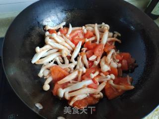 肉片海陈菇番茄豆皮汤的做法步调：6