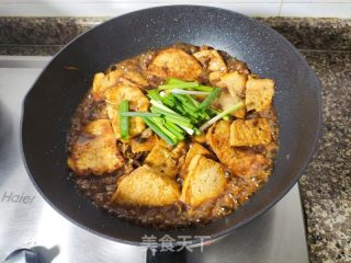 酱焖豆腐的做法步调：7
