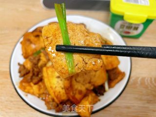 酱焖豆腐的做法步调：9