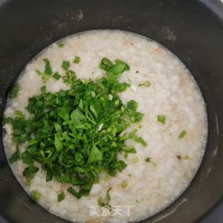 加脂菜谱--糯玉米版京彩肥肉粥的做法步调：7