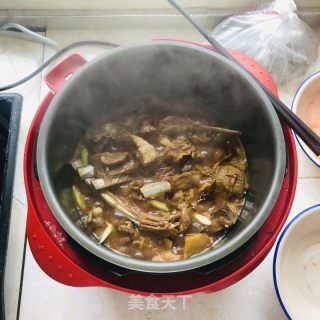 再回顾白烧羊排的做法步调：4