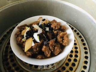 豉喷鼻蒸鸭肉的做法步调：7