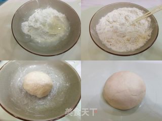 仲春两龙仰面，吃秋饼/韭菜鸡蛋饼的做法步调：4