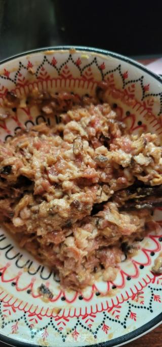 蒸喷鼻菇肉饼的做法步调：5