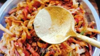 酱喷鼻黄豆萝卜干的做法步调：7