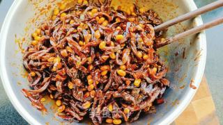 酱喷鼻黄豆萝卜干的做法步调：11