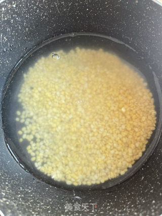姜薯绿豆苦汤的做法步调：3