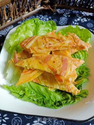 土豆丝饼的做法步调：9