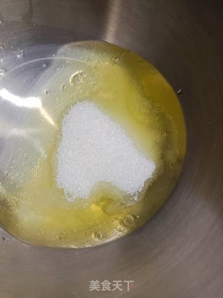 八微暇戚风蛋糕胚的做法步调：6