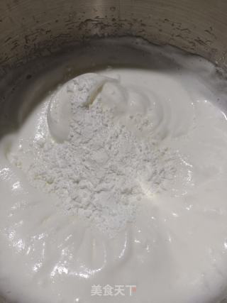 八微暇戚风蛋糕胚的做法步调：7