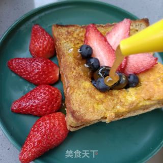 单梅西多士的做法步调：9