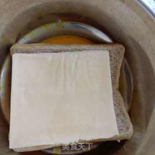 单梅西多士的做法步调：3