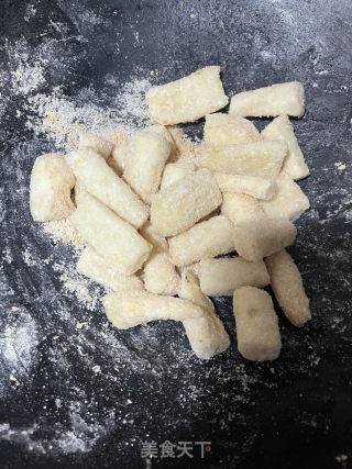 返沙麦喷鼻姜薯的做法步调：12