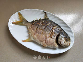 白烧鲳鱼的做法步调：6