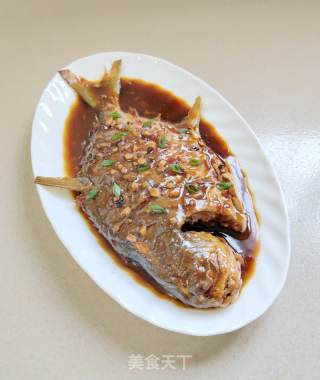 白烧鲳鱼的做法步调：12