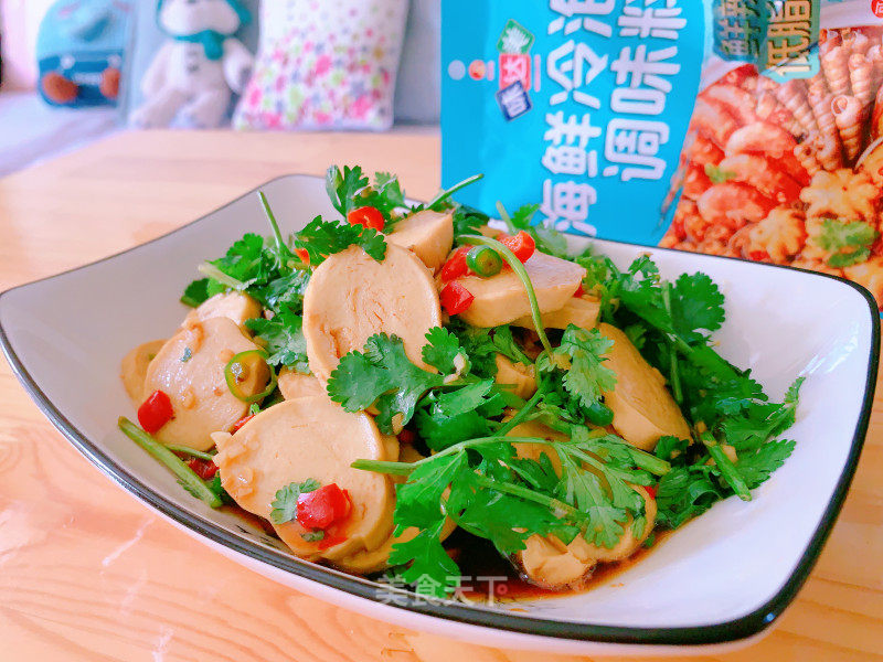 凉拌素鸡的做法