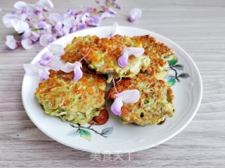 紫藤花鸡蛋饼的做法步调：6