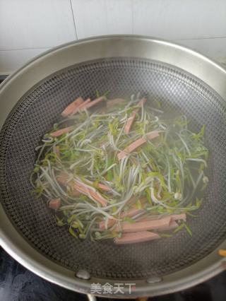 午饭肉拌绿芽菜的做法步调：7