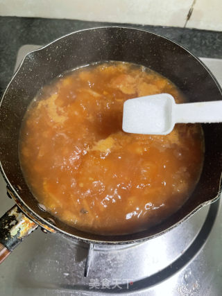 番茄粉丝虾滑的做法步调：8