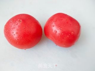 凉拌番茄粉丝的做法步调：3