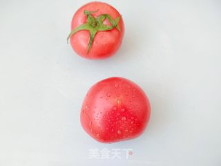 番茄炒包菜的做法步调：2