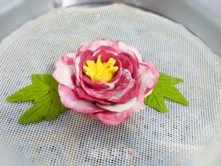 牡丹花馒头的做法步调：13