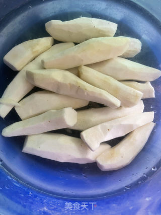 糕烧姜薯的做法步调：3